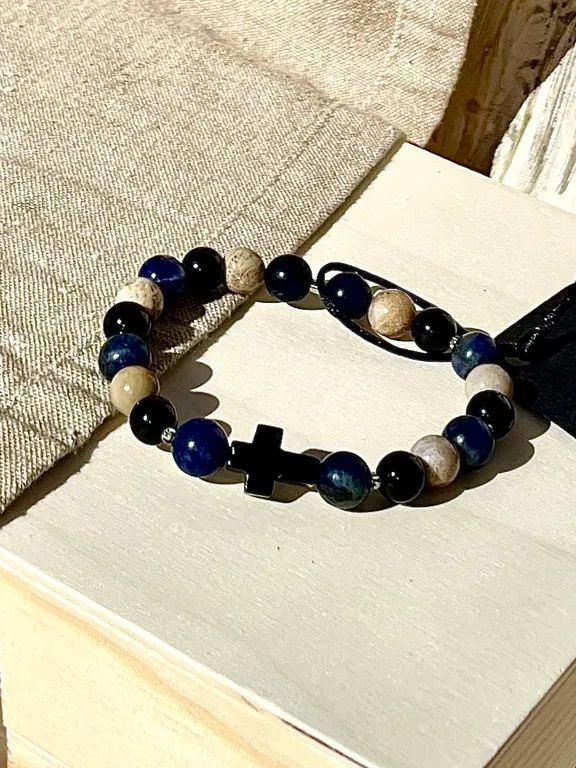 minerální náramek Lapis lazuli